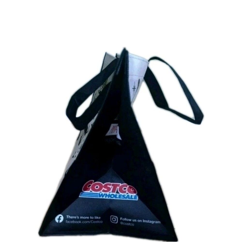 COSTCO KEEP COOL REUSABLE CHARACTER TOTE SHOPPING BAGS -4 BAGS -LARGE HEAVY DUTY - Picture 7 of 10